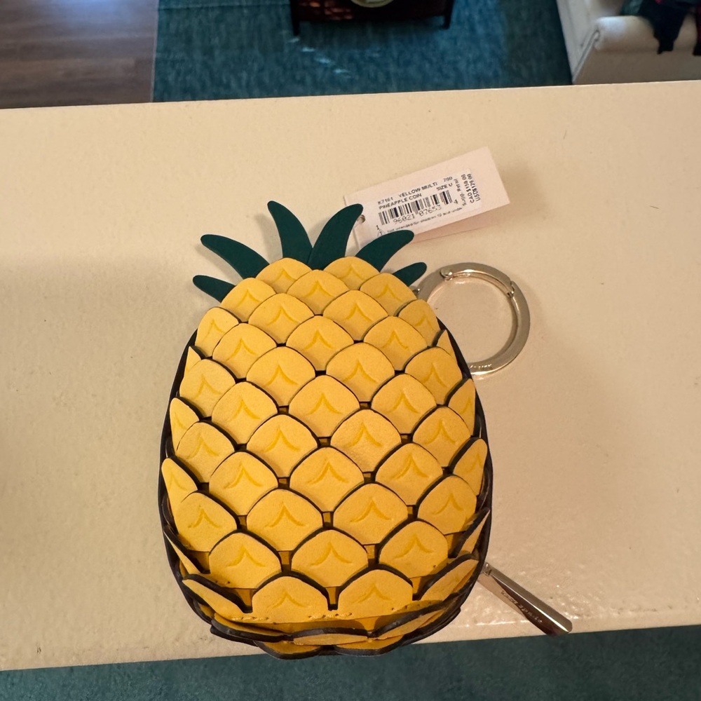 Kate Spade novelty Pineapple coin purse